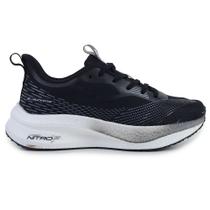 Tênis de Corrida Feminino Pegada Carbon Nitro Preto - 2908