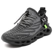 Tênis de corrida GLYGML Kids Slip On, tamanho 3 Tênis de corrida GLYGML Kids Slip On, tamanho 3