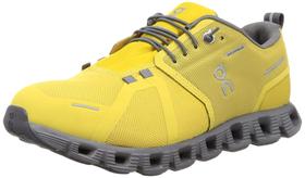 Tênis de corrida impermeáveis em mostarda/rock para homens