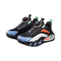 Tênis De Corrida Masculino Estilo Dad Com Blocos De Cores, Malha Respirável E Fecho De Fivela,