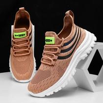 Tênis De Corrida Masculino Leve Em Malha Plataforma De Verão Moda Jogging Anti-Odor Calçados Para Tênis De Corrida Masculino Leve Em Malha Plataforma De Verão Moda Jogging Anti-Odor Calçados Para