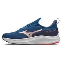 Tênis de Corrida Masculino Mizuno Arrow Azul Petróleo PTRL47