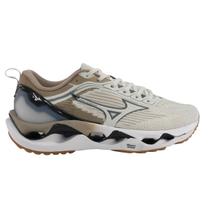 Tênis de Corrida Masculino Mizuno Wave Stratos 3 - Cor: Arenito - Tamanho: 42