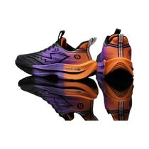 Tênis De Corrida Masculino Respirável Com Placa De Carbono, Amortecido, Com Cadarço, Para Maratona E