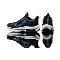 Tênis De Corrida Masculino Respirável Com Placa De Carbono, Amortecido, Com Cadarço, Para Maratona E