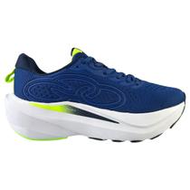 Tênis De Corrida Olympikus Nuvem Masculino Original Caminhada Confortável Cor:Royal/MarinhoTamanho:42