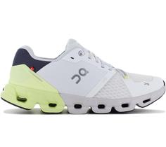 Tênis de corrida On Cloudflyer 4 masculinos, branco, tamanho 8,5