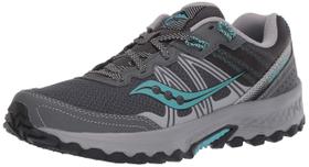 Tênis de Corrida Trail Feminino Saucony Excursion TR14 Carvão 38.5