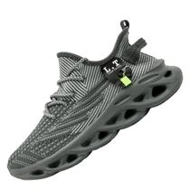 Tênis de corrida XKOWUO para homens cinza escuro tamanho 10