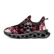 Tênis de corrida XKOWUO, tênis masculinos Slip On Fashion, vermelho, tamanho 11