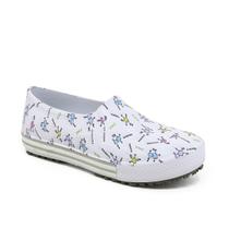 Tênis de EVA Branco Estampa DNA Sapatilha para área Hospitalar Médicos Enfermeiras Clinicas Macia Solado Antiderrapantes