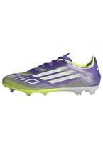Tênis de futebol adidas F50 League Firm Ground roxos US11
