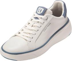Tênis de golfe Cole Haan Grandpro Topspin feminino marfim/azul 11W