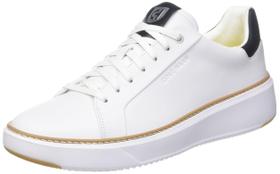 Tênis de golfe Cole Haan Grandpro Topspin masculino branco largo 8