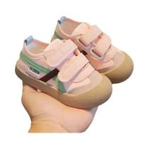 Tênis De Lona Para Meninas Primavera Outono 2024 Estilo Coreano Solado Macio Calçados Casuais Para Tênis De Lona Para Meninas Primavera Outono 2024 Estilo Coreano Solado Macio Calçados Casuais Para