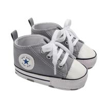 Tênis De Lona Unissex Para Bebês Antiderrapante Com Estampa De Estrela Para Primeiros Passos