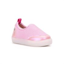 Tênis De Luzinha Slip On Casual Menina Infantil