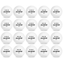 Tênis de mesa de 3 estrelas Ping Pong Balls Guirnd, pacote com 20, branco