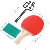 Tenis de Mesa Ping Pong 3 Bolinhas 2 Raquetes Suporte e Rede - Xhaday