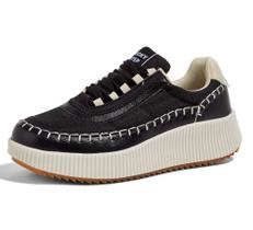 Tênis de plataforma LUCKY STEP Rhinestone, moda feminina