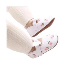 Tênis De Princesa Flor Para Bebês, Solado Macio, Calçados Para Primeiros Passos