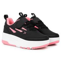 Tênis De Rodinha Feminino Infantil Menina Skatenis Tira Aderente Rose - Ferraretto