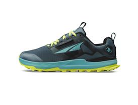 Tênis de Trail Running Masculino ALTRA Lone Peak 8, Preto/Verde, 12.5