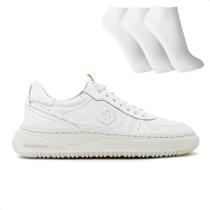 Tênis Democrata Block Masculino + 3 Pares de Meias Tênis Democrata Block Masculino + 3 Pares de Meias