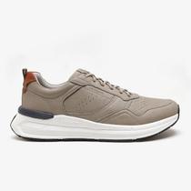 Tenis Democrata Denim Brad Ultra Light Couro 527101