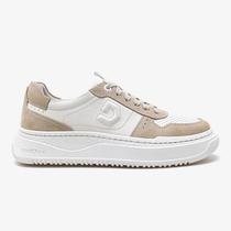 Tênis Democrata Feminino Block Branco/Bege Tênis Democrata Feminino Block Branco/Bege