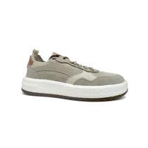 Tênis Democrata Feminino Casual Couro 618102 Off White