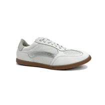 Tênis Democrata Feminino Casual Couro 657101 Branco