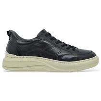 Tenis Democrata Pace Masculino Couro Calce Facil Casual