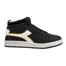 Tênis Diadora Hi-Centrale Preto/branco/dourado