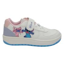 Tênis Disney Lilo Stitch Casual Danguinho Fechamente em tiras autocolantes Super Confortável Infantil(66006)