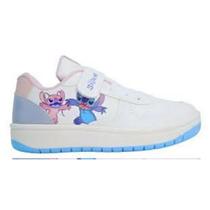 Tênis Disney Stitch Menina Cadarço e Fecho Infantil