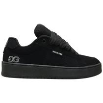 Tênis Double-G Easy Two Nobuck Preto Cadarço Largo Masculino Cor:PretoTamanho:38Gênero:Homem