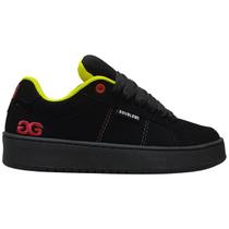 Tênis Double-G Easy Two Preto Roots Cadarço Lago Masculino Cor:Preto+AmareloTamanho:39Gênero:Homem