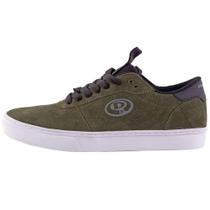 Tênis Drop Dead Stunt Low Masculino Musgo/Branco