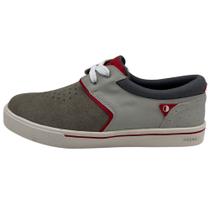 Tênis Dual Footwear King 2 005/01 Cinza Vermelho