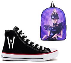Tênis E Mochila Wandinha Addams Série Lançamento Netflix Volta As Aulas 2023 Tênis E Mochila Wandinha Addams Série Lançamento Netflix Volta As Aulas 2023