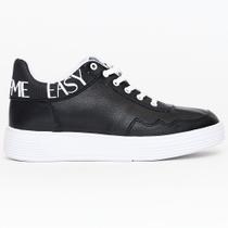 Tênis Easy Lança Perfume Emborrachado Ou25a Preto Feminino