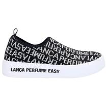 Tênis Easy Lança Perfume Knit Monograma Pr25 Preto Feminino Tênis Easy Lança Perfume Knit Monograma Pr25 Preto Feminino