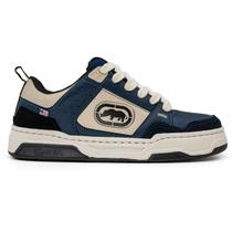 Tênis ECKO Venice Off White Unissex Marinho Preto Cor:AzulTamanho:42