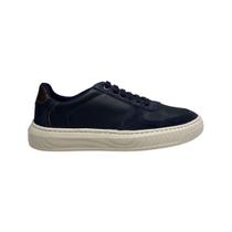 Tênis em couro casual horman ch1481397 marinho