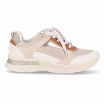 Tênis Energy Anabela Médio Brule com Off White