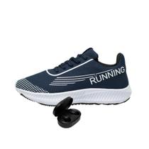 Tênis Esport Model Running + Fone Tênis Para Corridas e Caminhadas Esportivo