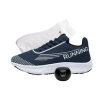 Tênis Esport Model Running + Meia + Caixa De Som Tênis Para Corridas e Caminhadas Esportivo