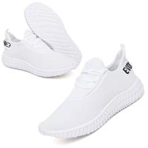 Tênis Esporte Casual Sola 3D Confortavel Branco