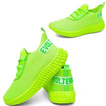 Tênis Esporte Casual Sola 3D Confortavel Verde